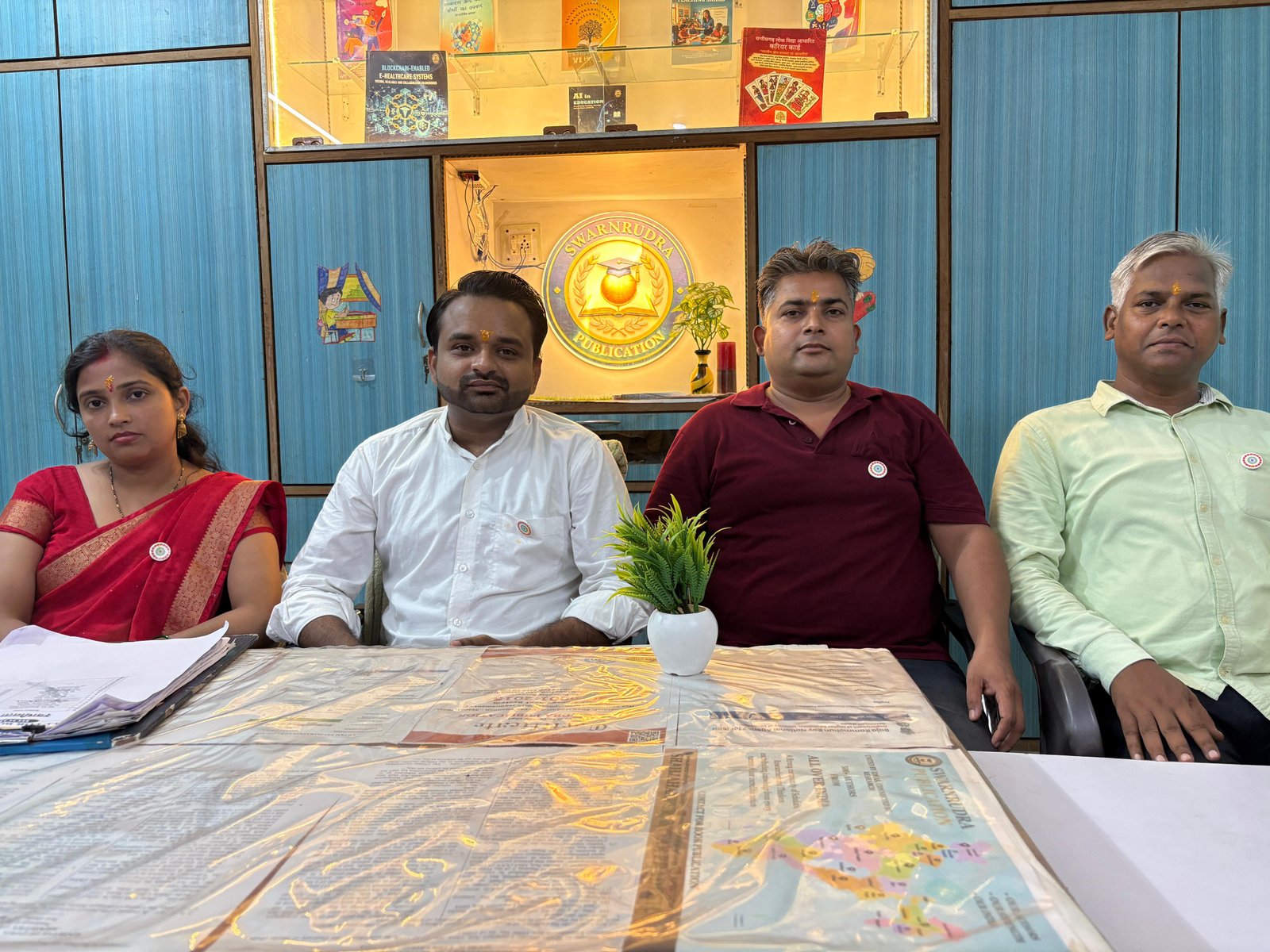 Book Cover Inauguration Event – “स्वाधीनता के स्वर”