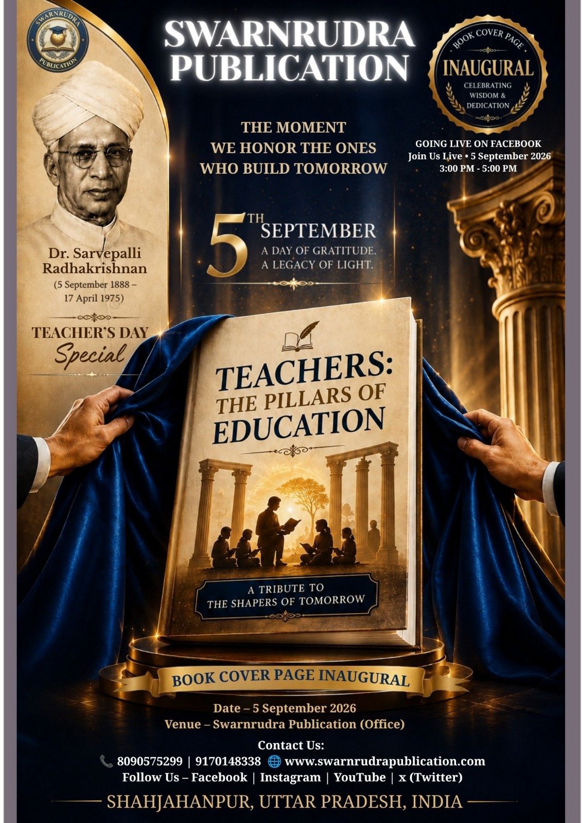 Book Cover Inaugural - Teachers: the Pillars of Education